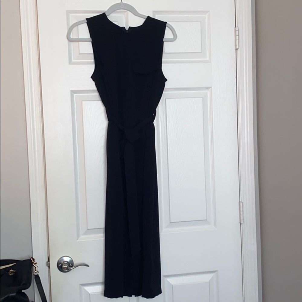 Midi Black Dress
